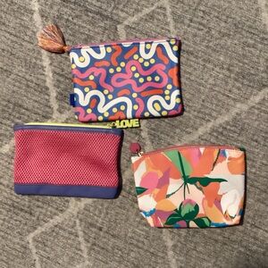 Colorful Cosmetic Bag Set